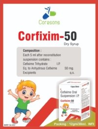 Corfixim-50 Dry Syrup