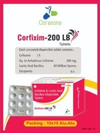 Corfixim-200 LB Tablets 